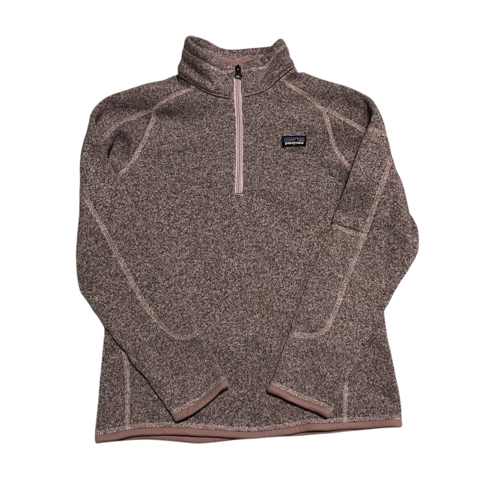Patagonia Girl’s‎ XL Better Sweater® Quarter-Zip Pullover Hazy Purple